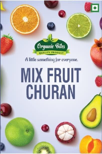 Organic Bites Organic Bites Mix Fruit Churan Toffee- Pineapple, Guava, Imli, Anardana, Mango- Ladoo Natural Churan Candy Balls-Digestive -200 gm (Jar Pack)