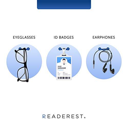 Readerest ReadeREST Original Stainless Steel & Clear Crystal Twin Pack