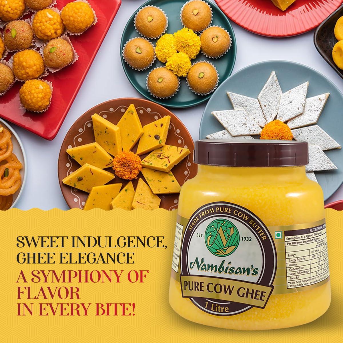 Nambisan's Nambisan\'s Pure Cow Ghee 1 Liter