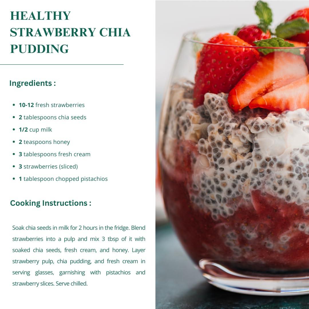 Nutriwish Nutriwish Premium Chia Seeds 500 gm | - Omega-3 and Fiber Rich Superfood