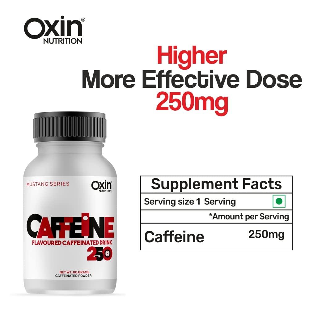 Oxin Nutrition – Desire to be distinct Oxin Nutrition Desire to be distinct Caffeine 250 Pre Workout Natural Caffeine Powder Supplement 40 Servings (Orange)
