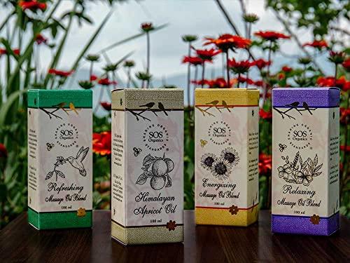 SOS ORGANICS SHARING ORGANIC STANDARDS SOS Organics - Energizing Massage Oil, 200 ml