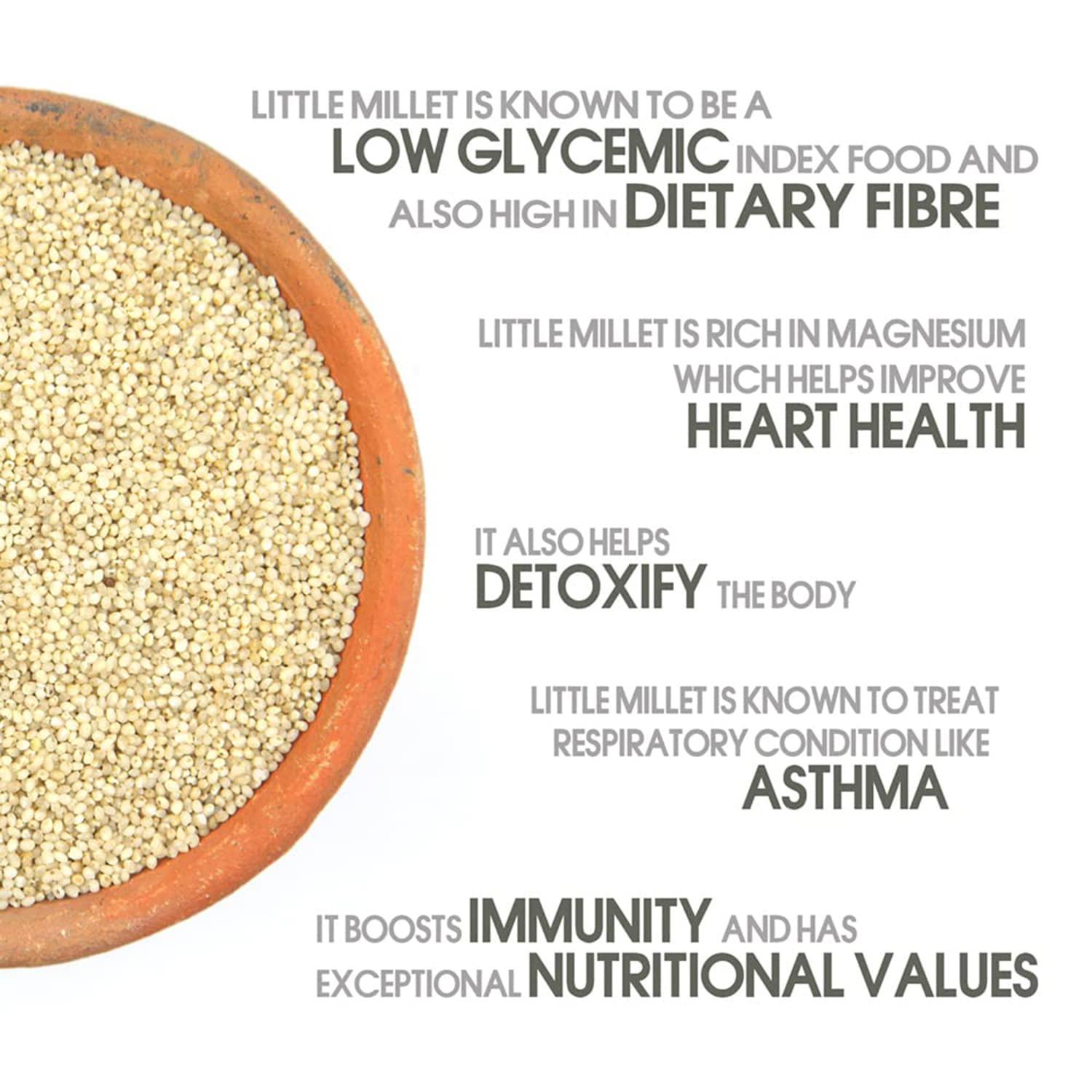 siridhanyalu Siridhanya Unpolished and Organic Browntop Millets 920gm pack, Gross wt 1000gm) Organically Grown from Karnataka