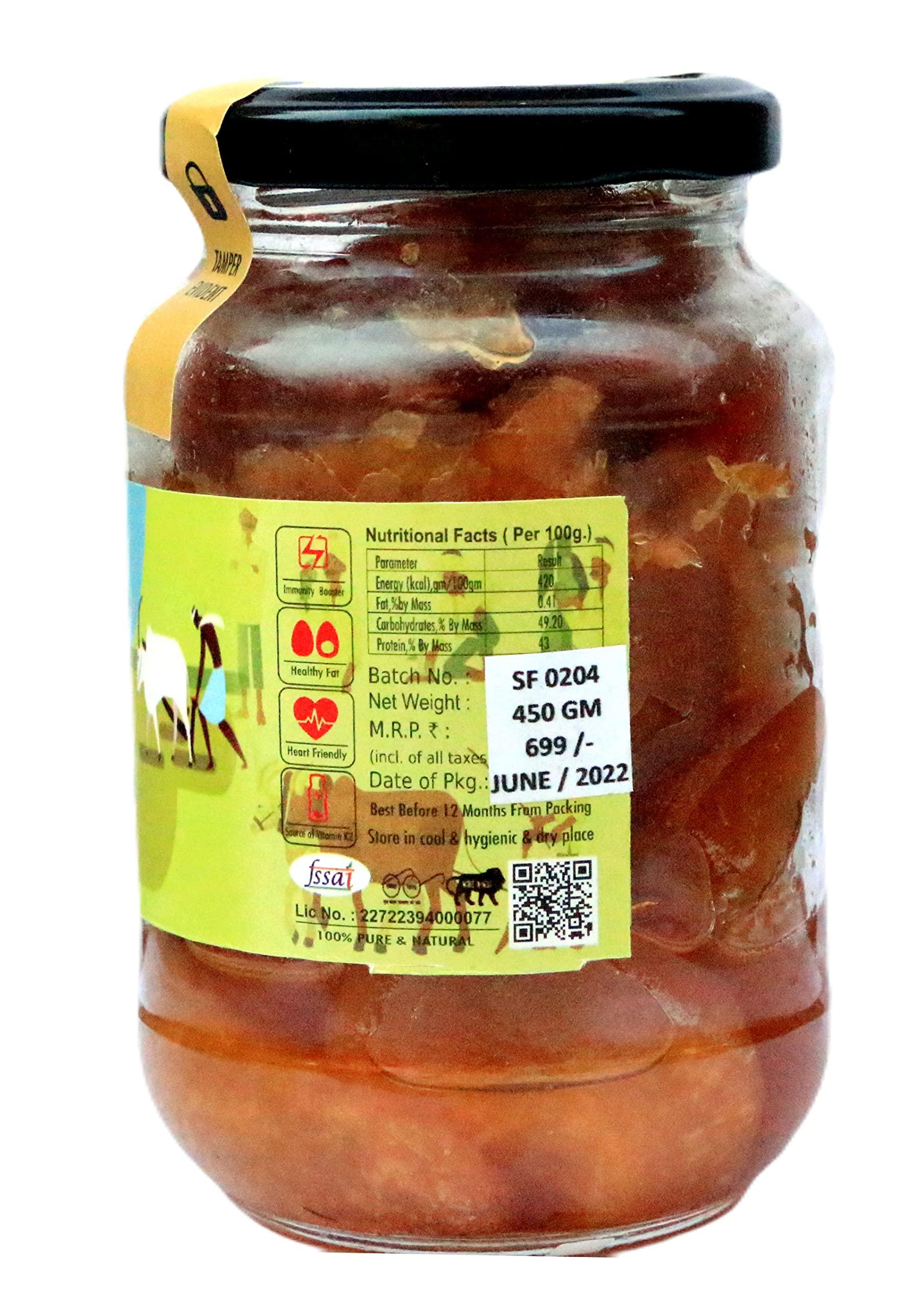 SAMPADA FOODS Sampada Foods | Behi Murabba (Safarjal Murabba) (Quince Murabba)| Good for Health and Immunity (450 Grams)