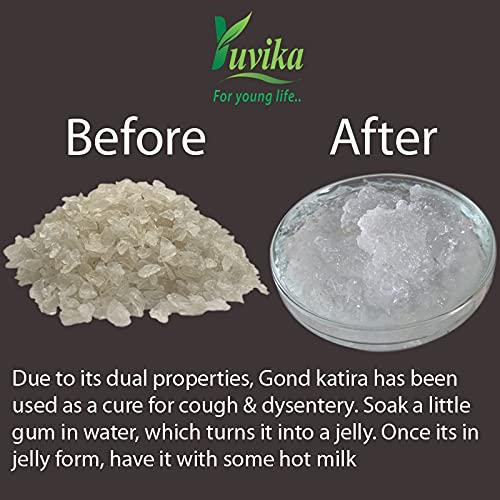 Yuvika YUVIKA Gond Katira - Tragacanth Gum (400 Grams)