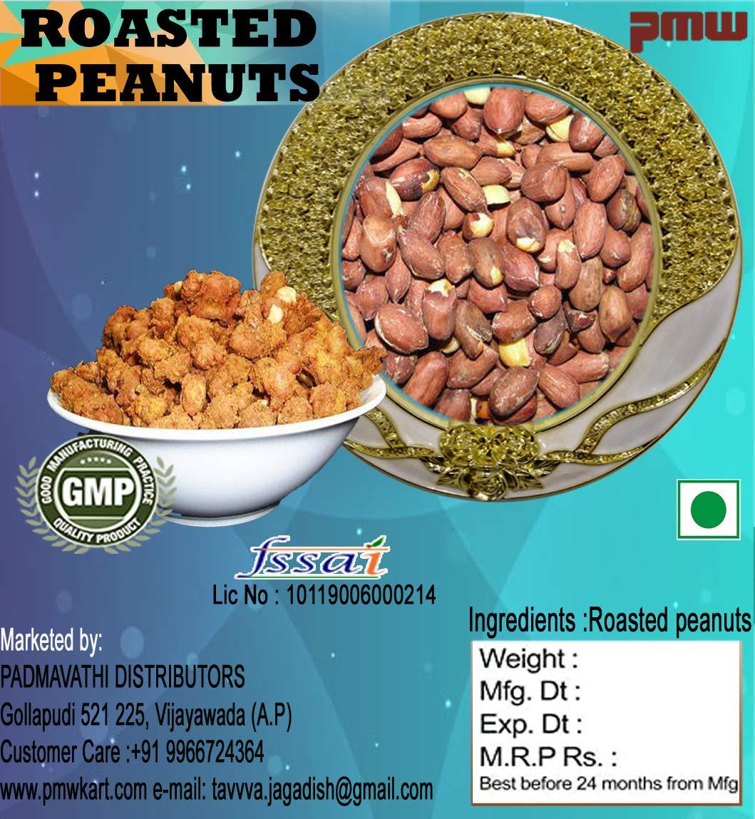 Pmw Pmw - Roasted Peanuts - Roasted Ground Nuts - Roasted in Sand - Traditional - 250 Grams