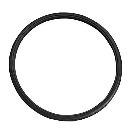 Colcolo Generic Pack of 2 Solid Wheelchair Street Tire Fit Most 24x1-3/8\" Wheel Chair Black