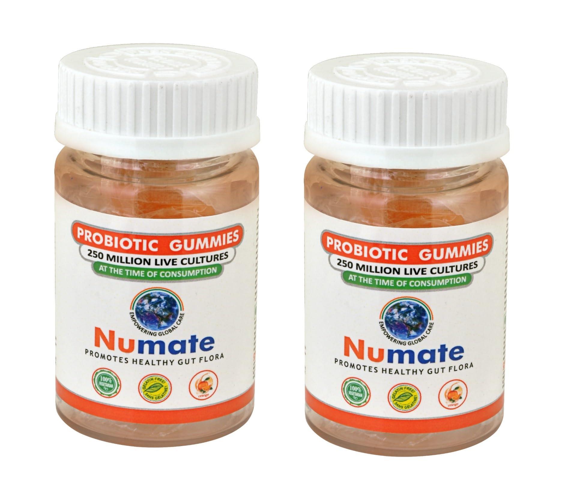 VIVOMATE NUMATE - Probiotics Gummies- Pack of 2