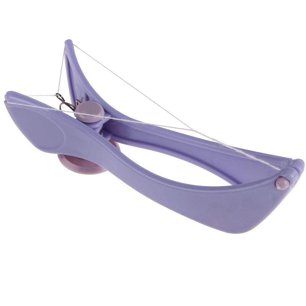 Glowick Glowick Facial Eyebrow Hair Removal Tweezer Tool Hair Threading and Removal System Tweezers Hair Threading Kit for Women (1Pcs)