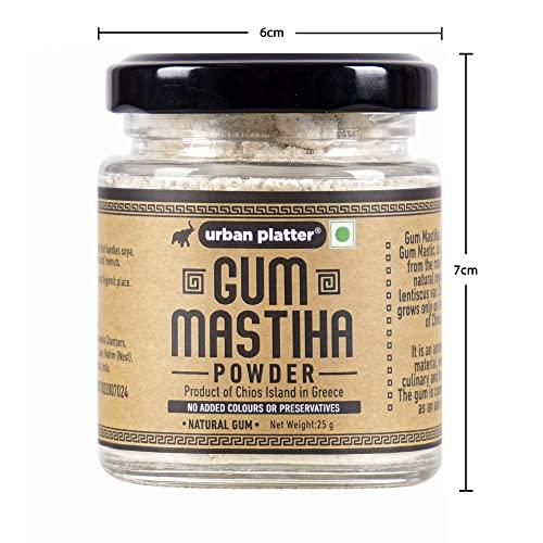 urban platter Urban Platter Gum Mastiha Powder, 25g (Powdered Mastic Gum / Mastiha of Chios Island from Greece | Pistacia Lentiscus | Aids in Digestion)
