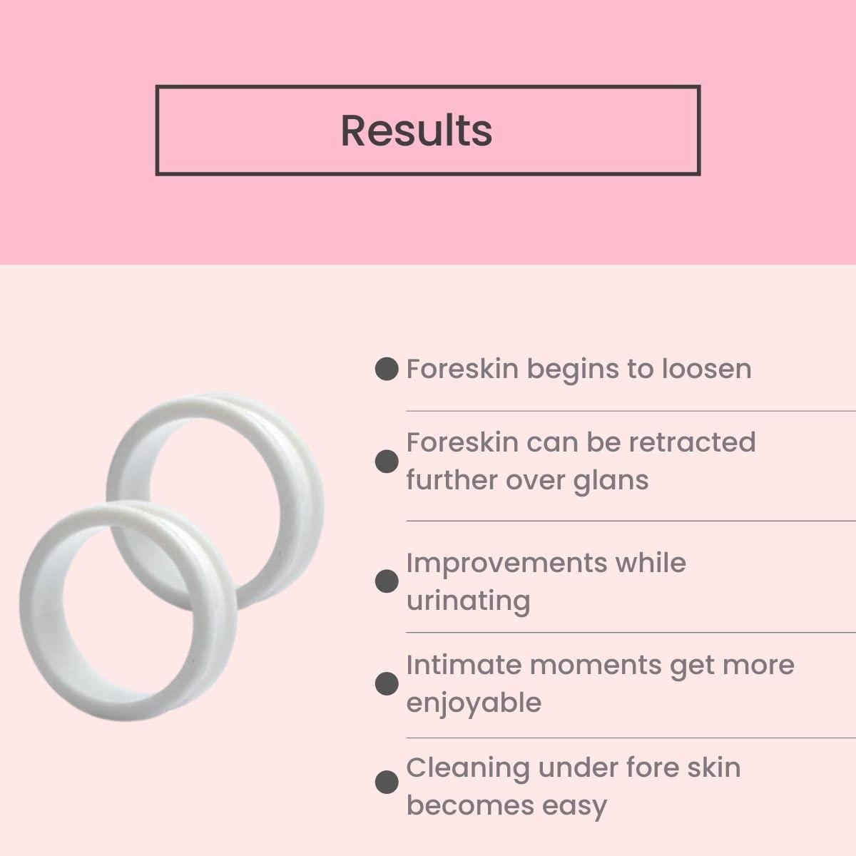 Vajraang Vajraang phimosis stretching rings with fore-stretch cream, tool and user guide