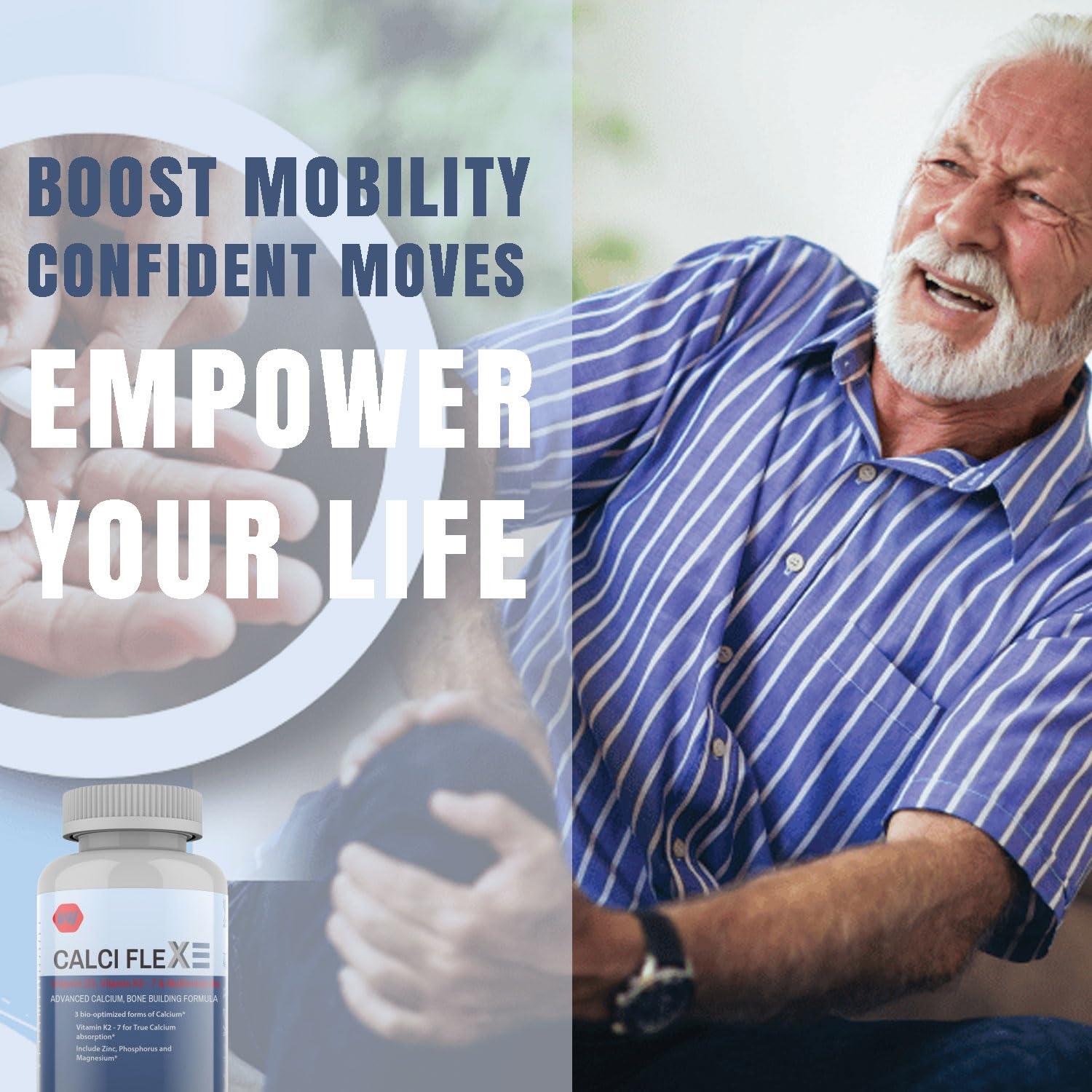 Vitaminhaat Vitaminhaat Calciflex Calcium Magnesium & Zinc Tablets with Vitamin D3, Calcium Supplement for Women and Men, For Bone Health & Joint Support 30 Tablets