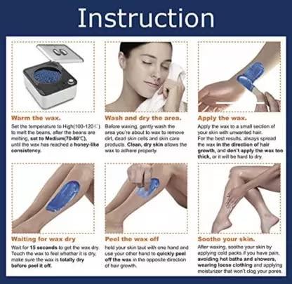 Generic Natural Hard Beans Stripless Painless Bikini Wax For Facial And Body Waxing Wax