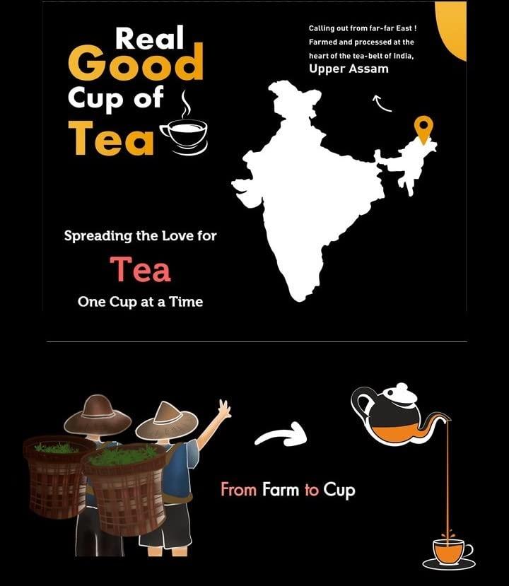 TEA BRO Instant Tea, Kali-Mirch & Adrak Flavour (Winter Blend) - Tea Decoction (Concentrate) | Serves 15 Cups | In Measuring Head Squeeze Bottle | Pre-Brewed Tea Liquid | Just Add Hot Milk + Water