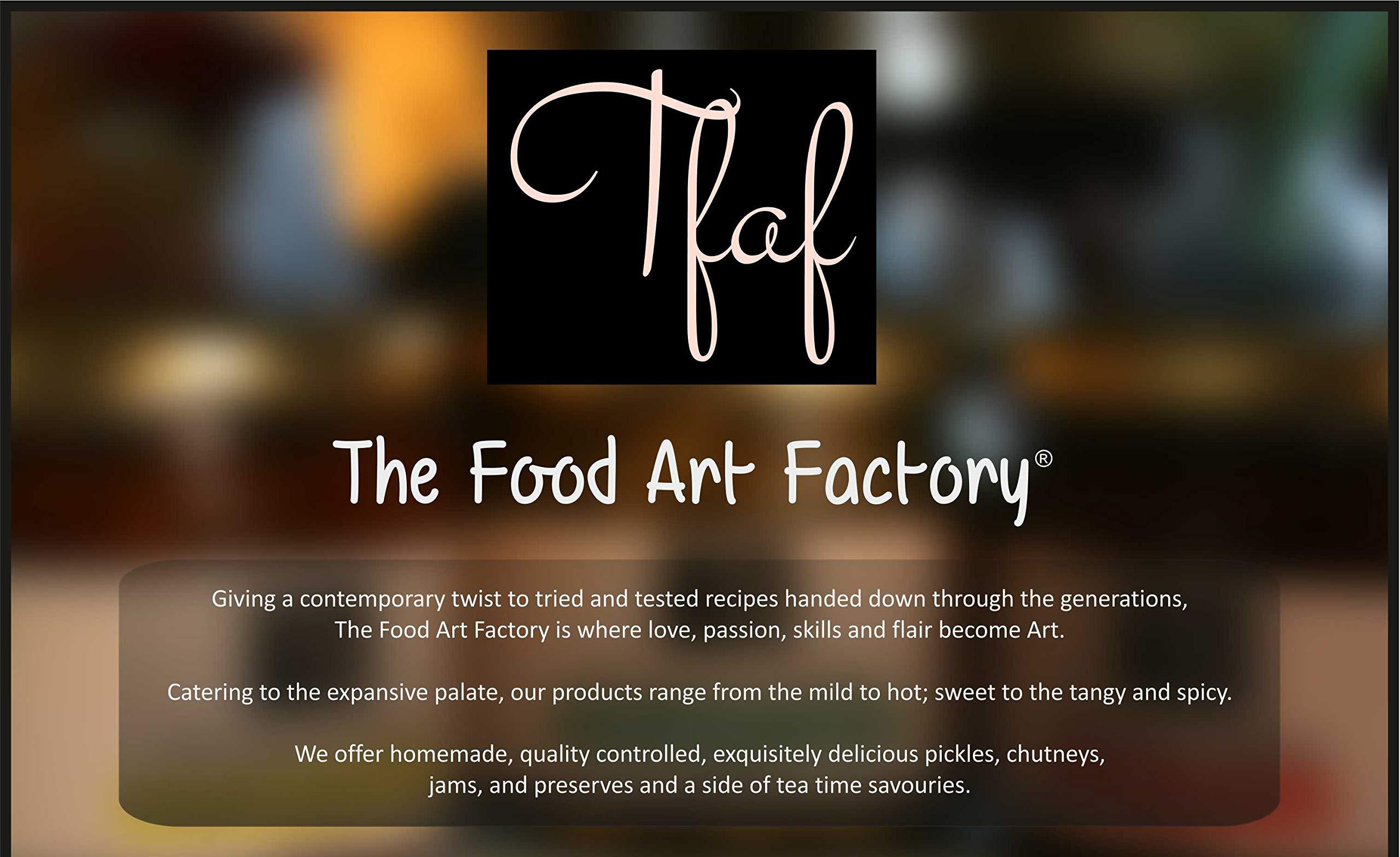 The Food Art Factory The Food Art Factory Dry Mango Pickle Handcrafted with Zero Preservatives, No Artificial Colors & Flavors, Gluten-Free -200 GMS, Homemade by Mother-Daughter Duo in small Batches using premium ingredients