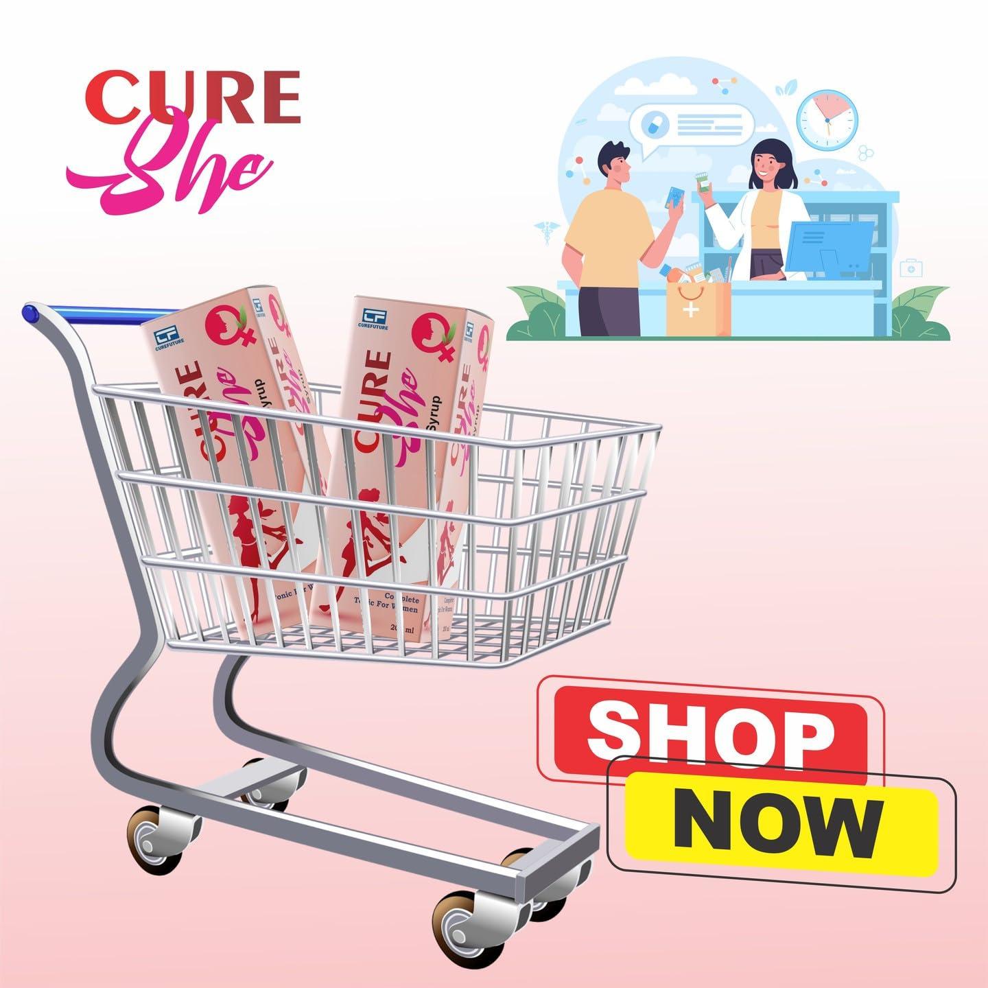 CUREFUTURE Curefuture Cure She Syrup | 200Ml