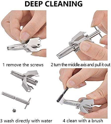 Generic TRILOKA Face & Eybrow Razor Trimmer for Womens & Girls Pack of 3 Reusable Easy to Clean for Touch Up