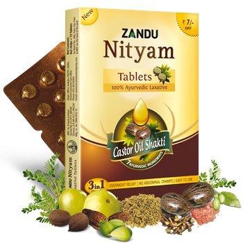 Zandu Nityam Tablet 12 Tablets Pack of 10 Zandu Nityam Tablet 12 Tablets Pack of 10