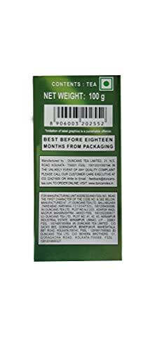 DUNCANS FINEST HAND - PICKED LEAF TEA Duncans Double Diamond whole leaf loose Green Tea | 100% Natural & Pure | Natural Antioxidants | 100 Grams