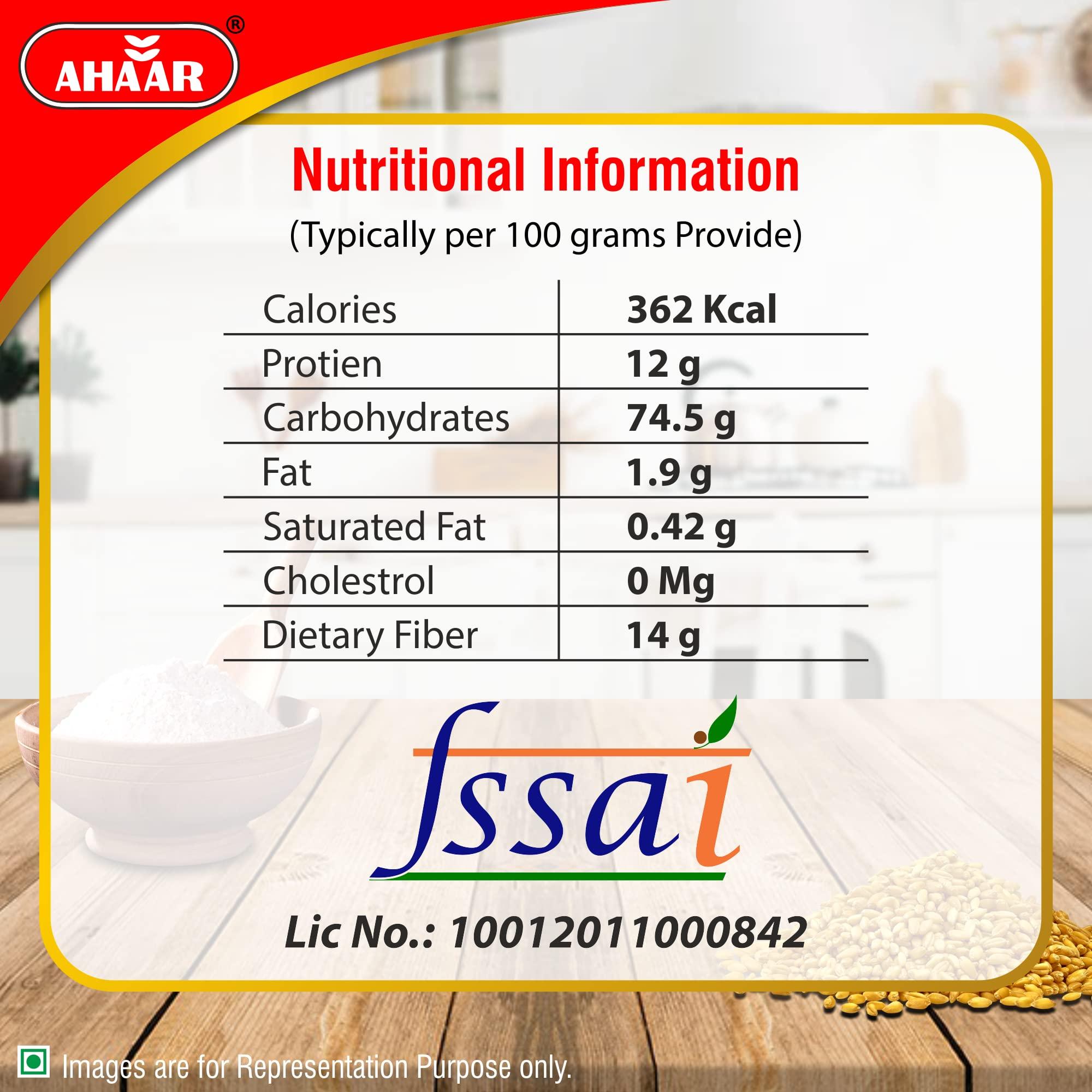 AHAAR Ahaar Choker Yukt Atta 5kg | Whole Wheat Flour