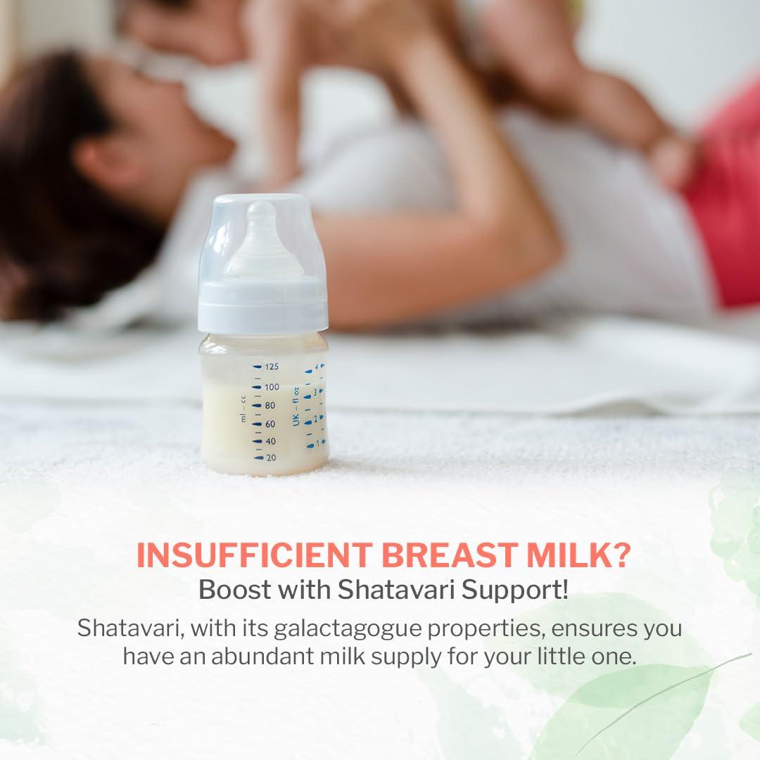 INAARI INAARI Shatavari For Lactation Granules For Breastfeeding Increases Mother\'S Breast Milk Supply Postpartum Lactation Drink Supports Immunity No Added Sugar Mild Cardamom Flavor 200 Gms,40 Servings