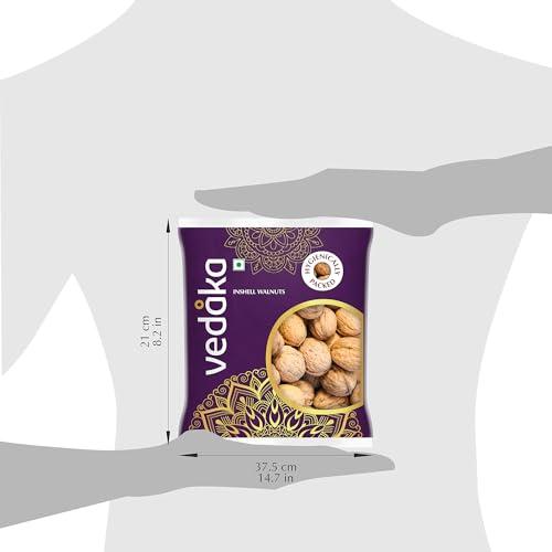 Vedaka Amazon Brand - Vedaka Premium Inshell Walnuts, 1kg (500gm x 2)