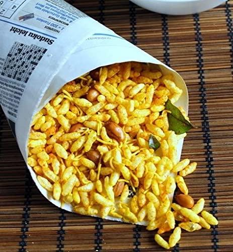 Shivanya Mart Masala Puffed Rice | Roasted Murmure Namkeen | Roasted Healthy Bhel Puri - Diet free Delicious Snacks - ( 2 * 200 Gram )