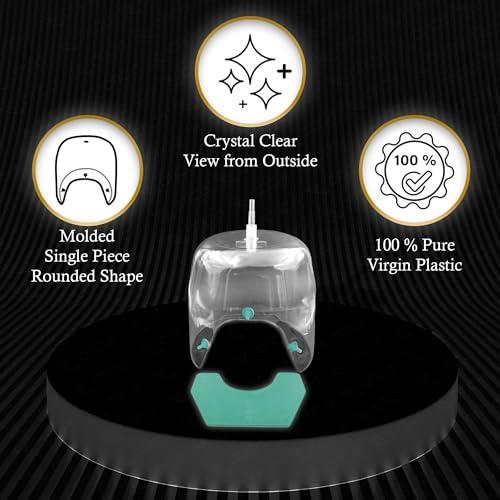 UUZIYOU Stainless Steel Tongue Scraper Cleaner, 2 Pack Fresh Breath Tongue Cleaner for Adults, Kids, Men and Women, Surgical Grade Metal Scraper for Healty Oral Care, Bad Breath Cure (with 2 Travel Cases)