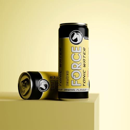 Newtreo Newtreo Tonic Water | Strong Quinine | Indian Tonic | Original Flavour | Pack of 6 x 250ml cans | 100% Recyclable cans