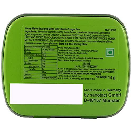 Impact Products Impact Products Mints Sugar Free Mints Honey Melon 14g - Pack of 12, 168 g