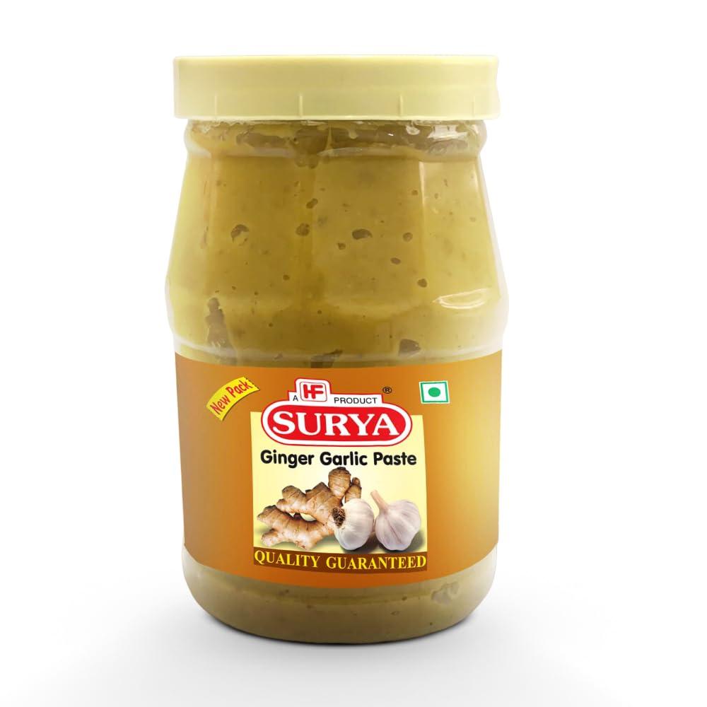 Surya Surya 500gm Ginger Garlic Paste |Adrak Lahsun Paste |Cooking Paste |Ready to use