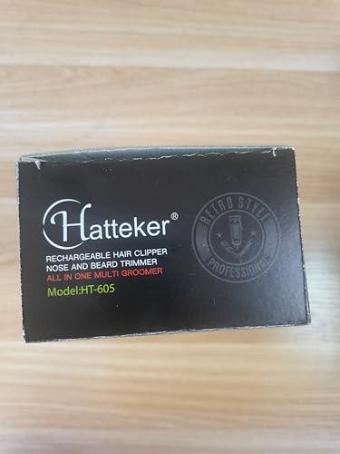 Hatteker Hatteker Professional Hair Clipper Hair Trimmer Beard Trimmer Waterproof Hair Cutting Kit Barber Clipper Cordless Nose Trimmer Detail Trimmer