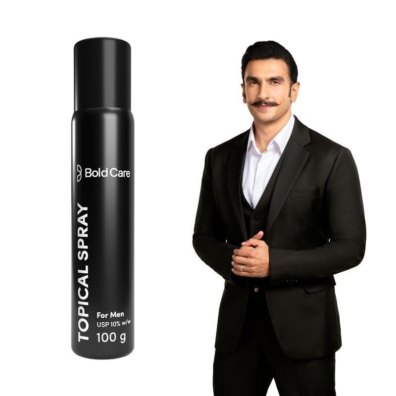 Bold Care Bold Care EXTEND Non-Transferable Spray for Men (Pack of 1) - 100 ml + Bold Care 404 Super Ultra Thin Vanilla Flavored Condoms For Men - 10 Count (Pack of 1)