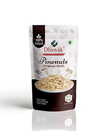 DHAWAK Dhawak? Pine Nuts Without Shell - 50 GMS. | Chilgoza Dry Fruit