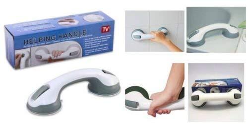 PARVY PARVY Non Slip Bathroom Accessories Suction Handle Helping Handle Handrail for Old Age People & Children Bathroom Bath Tub Shower Washroom Toilet Room Wash Area Grab Bar (1Pcs)