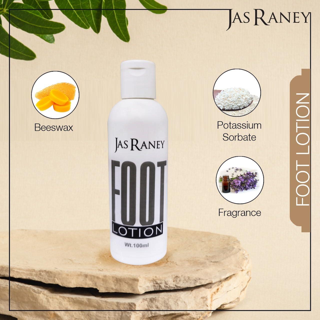 Jas Raney Foot Magic Moisturizing Foot Cream for Dry, Cracked Heels, Feet Moisturizer with Fragrance 100ml
