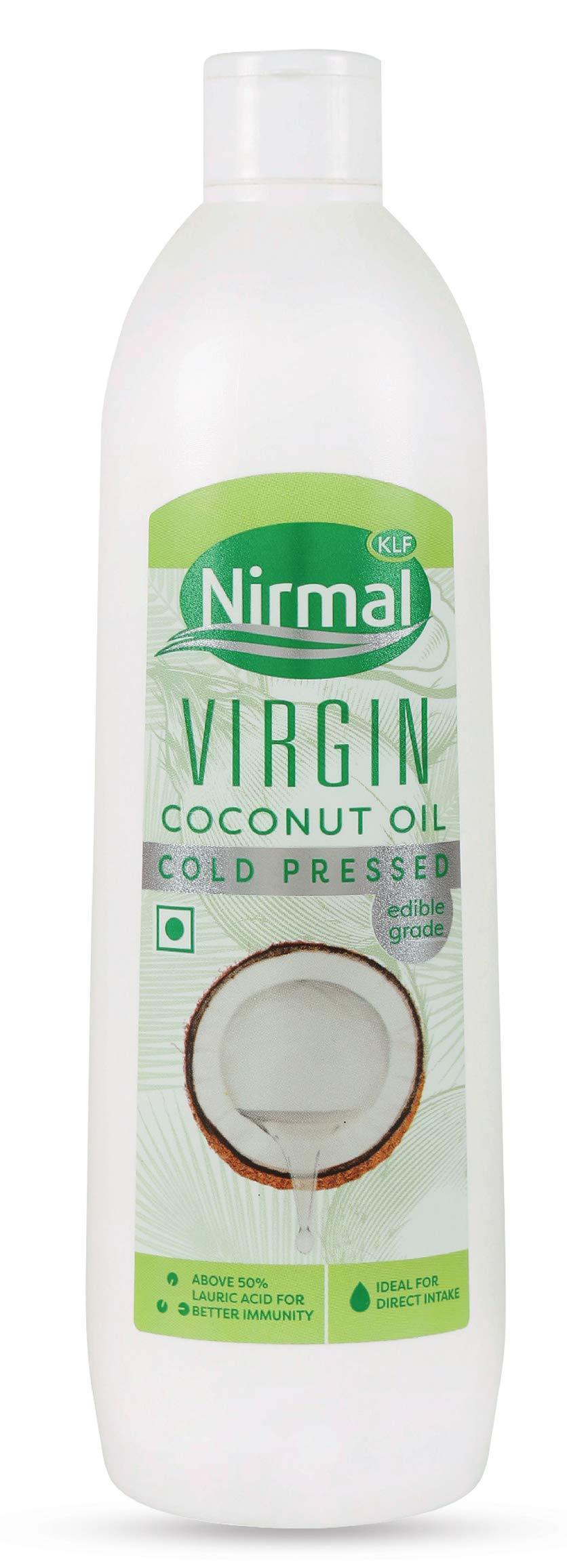 KLF Nirmal KLF Nirmal 100% Pure Coconut Oil, 1L Jar & KLF Nirmal Cold Pressed Virgin Coconut Oil, 500 ml