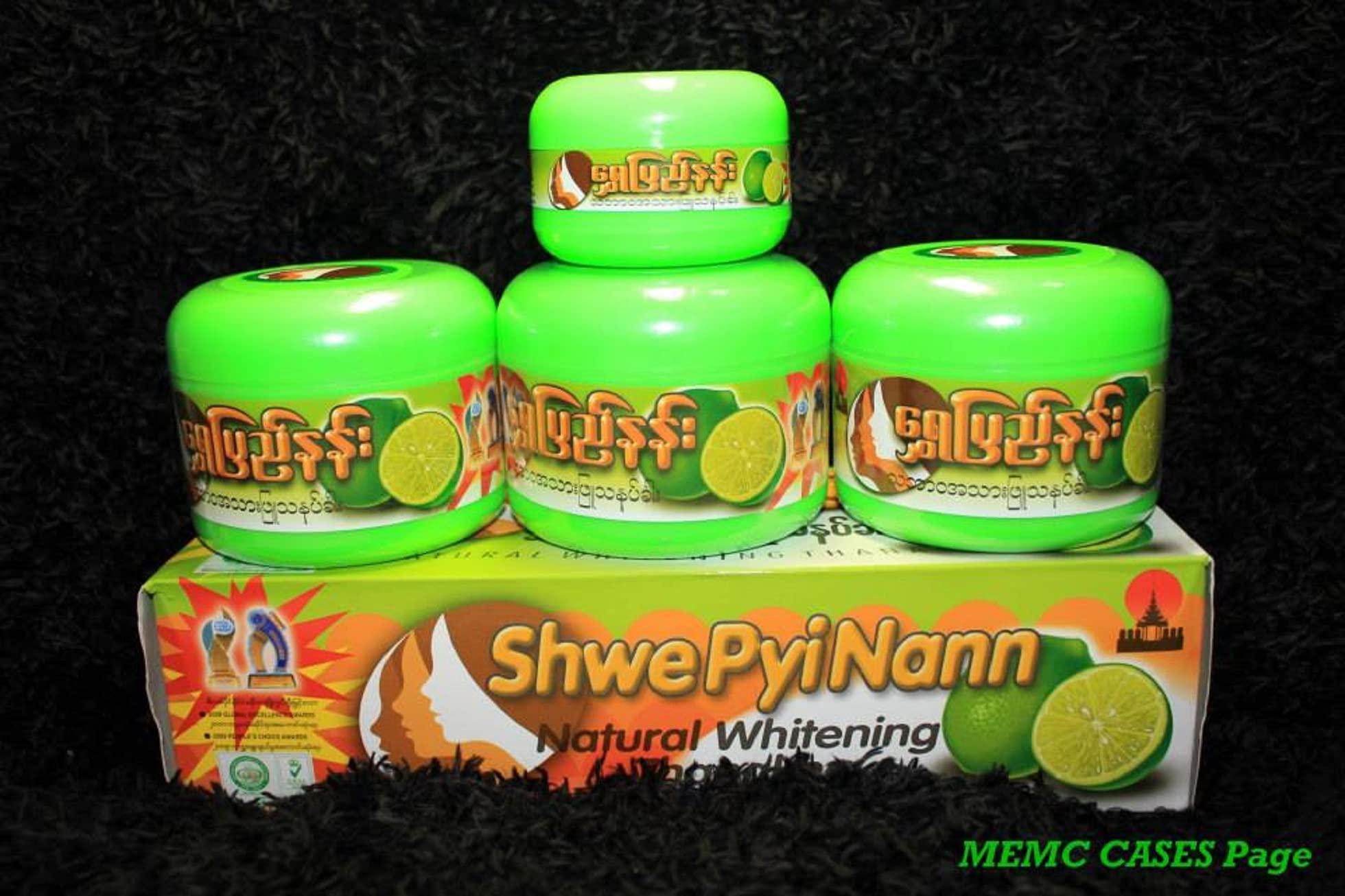 Hani Po HANI PO Shwe Pyi Nann Natural Whitening Thanakha Powder + Lemon Extract -140g (Big Size) -Myanmar Product