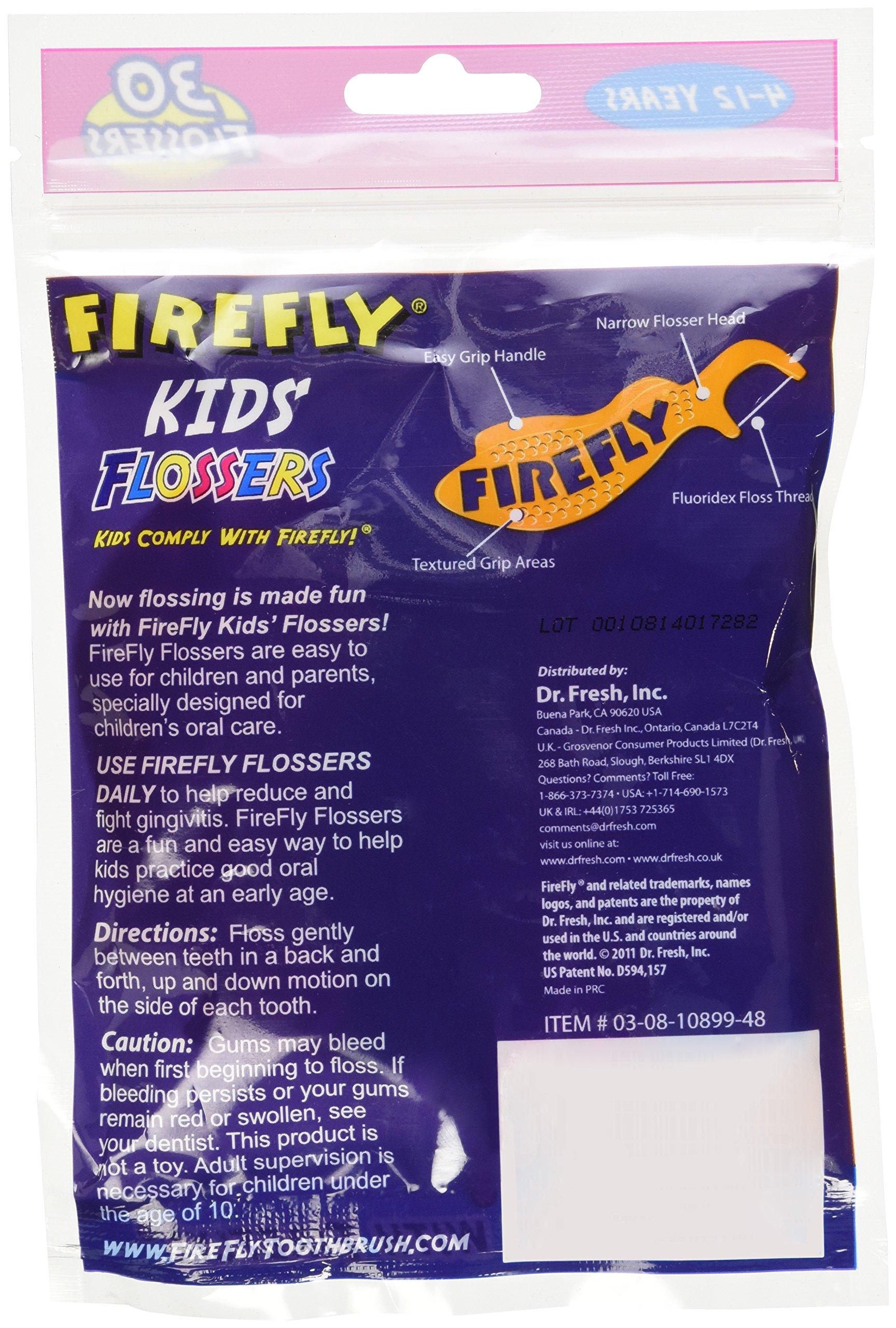 Firefly Firefly Kid\'s Flossers: 30 Count
