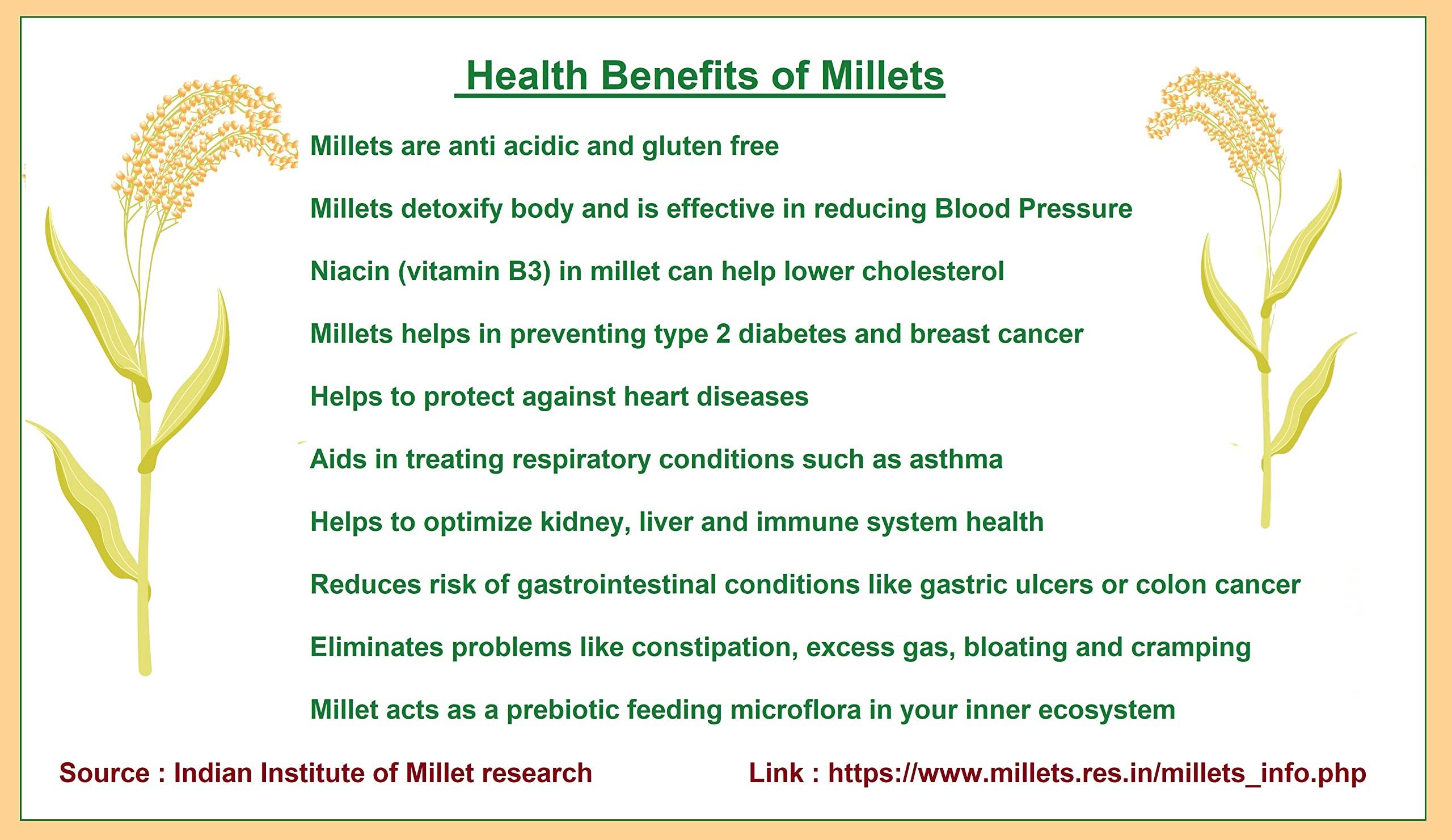 Generic Unpolished Browntop Millet 1kg (2 x 500g), Andu korralu, Hari Kangni, Kula Saamai, Korale