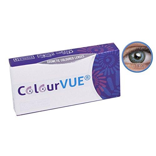 ColourVUE ColourVUE Fusion Grey Blue Powerless-2 lens Pack