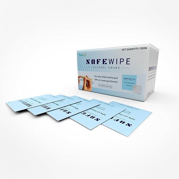 Beato Dr. Morepen GlucoOne BG 03 Glucometer with 50 Strips, 100 Lancets with 100 Swabs