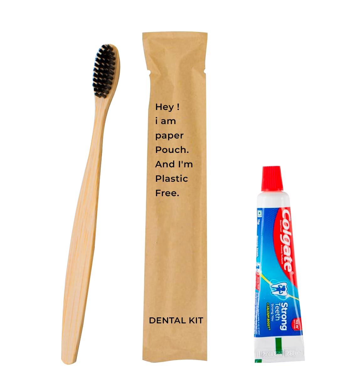 clayherbs Clayherbs Hotel Accessories,Hotel Kit,Guest Room Amenities,Marriage Guest Toiletry Kit Hospital Kit (1 Toothbrush & 1 Toothpaste 10g) Hotel Dental Kit (1 Toothbrush & 1 Toothpaste 10g (50 Set))