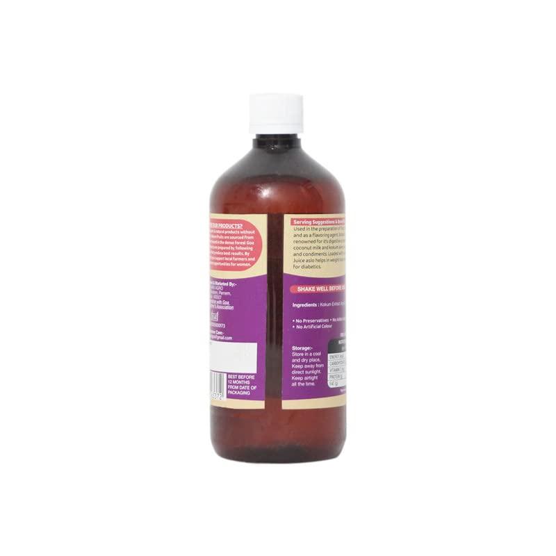 Goa Ghats Goa Ghats Kokum Juice 500ml Kokum, (Garcinia Indica) Brinda Kudampuli, Kokum Juice