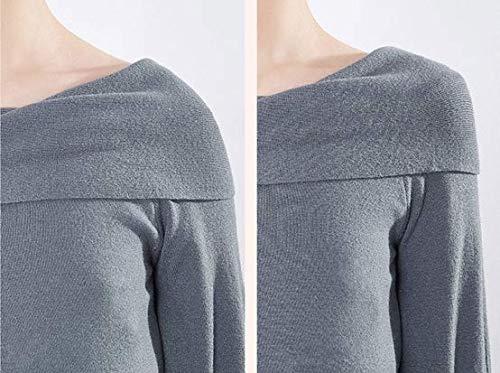 VNDEFUL WOIWO 2 PCS Breathable Shoulder Pad Suit Shirt Jacket Self Adhesive Invisible Detachable Silicone Shoulder Pads for Both Men and Women