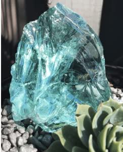 Divinity Crystals Divinity Crystals Aqua Blue Obsidian Aaa Grade Raw Natural Crystal Stone For Healing And Meditation 150 To 200 Grams