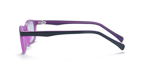 ALWAYSUV ALWAYSUV Computer Glasses Blue Light Blocking for Kids Boys Girls Teens Children Gaming Eyewear Reduce Eyestrain Glasses Purple