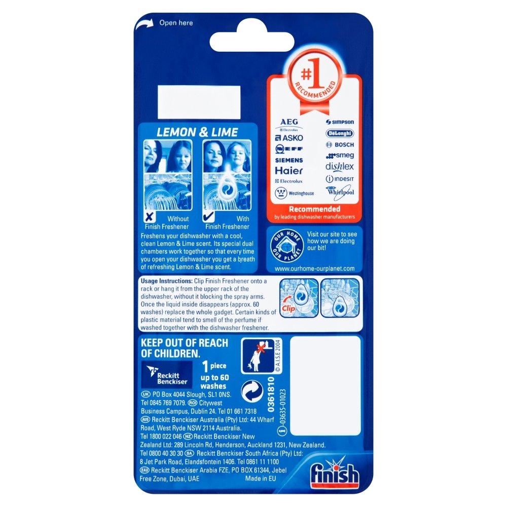 Finish Finish Freshener Lemon And Lime (pack Of 3)