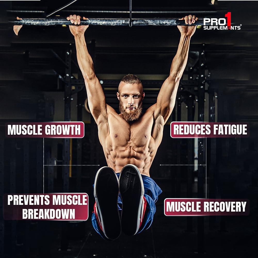 Pro1 Supplements Pro1 Supplements Pro BCAA Powder | bcaa Supplements for men & Women 180g - Blueberry Flavour