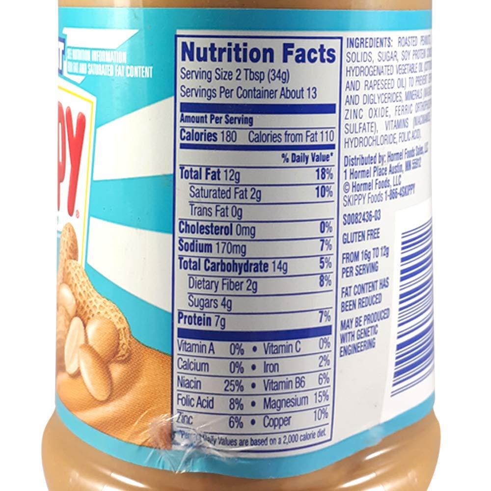 SKIPPY Skippy Peanut Butter Reduced Fat Creamy, 462g